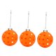 thumbnail image 4 of Juego de 3 adornos de Pickleball, llavero de Pickleball, decoración para llaves, colgante para bolso Naranja, 4 of 9