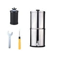 thumbnail image 2 of Système de Filtration d'Eau Gravité 1 Gallon, Système de Comptoir en Acier Inoxydable avec Filtres, Adapté pour la Maison et la Randonnée, 2 of 7