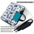 thumbnail image 2 of Lsque Skiing Enthusiast Pattern Laptop Bag – Portable & Slim Single-Shoulder Computer Case with Adjustable Strap, Protective, Lightweight for 13”/14”/15.6” Laptops, 2 of 8