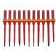 thumbnail image 4 of Juego de destornilladores Juego de 13 destornilladores aislados CR-V de alto voltaje 1000 V Destornillador magnético Phillips ranurado Torx duradero Herramienta manual, Kit de herramientas de reparaci, 4 of 5