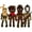 4PCS - Groundskeeper + Bramble + Eyestalk + Grampy, variant on The Great Outdoors Groundskeeper Plush - Doors Outdoors Plush 11" Doors Outdoors Stuffed Animals, Doors Outdoors Plush Toys Stuffed Figure Pillow for Room Decor for Horror Game Fans