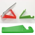 thumbnail image 4 of serony Phone Stand V-Shape Folded Adjustable Tablet Support Portable Table Holder Mobile Phone Accessory, Green, 4 of 7