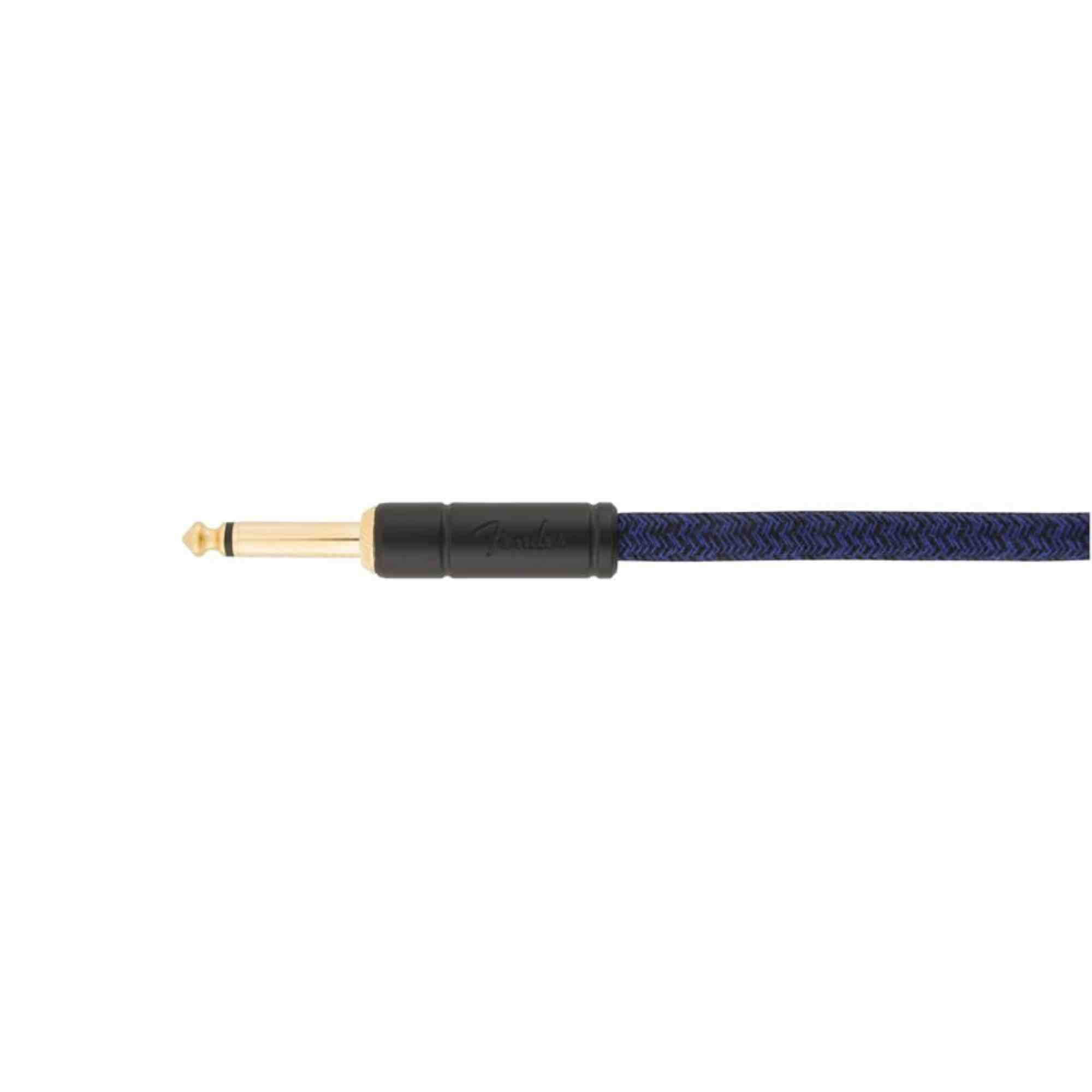 Fender® 18.6' Angled Festival Instrument Cable, Pure Hemp Blue Dream #0990918073