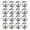 D, variant on JNHKLASR Stainless Steel Drawer Knobs,12PCS,Silver Color,Self Stick Cabinet Pull,1.18Inch Sliding Door Handle with Screws for Glass Cabinet Cupboard Drawer