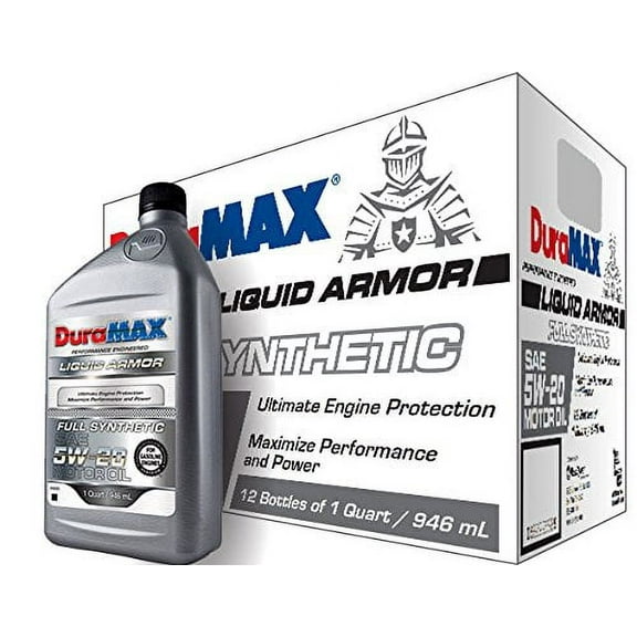 DuraMAX Full Synthetic Advanced Detergency Motor Oil 5W-20, 12 qt ("pack"12)