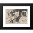 thumbnail image 2 of Sir Frank Short 14x11 Black Modern Framed Museum Art Print Titled - Twenty Minutes Late!! No. 2 (1893), 2 of 5
