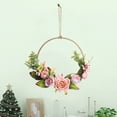 thumbnail image 6 of Yonrjhukm Artificial Rose Wreath, Faux Floral Door and Wall Decoration, Ideal for Home, Living Room, Bedroom, Wedding, and Special Occasions, Great Gift Idea, 6 of 7