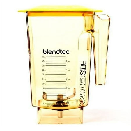 Blendtec Commercial WildSide Blender Jar | Yellow with Hard Lid