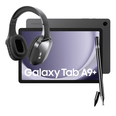 Combo Tablet Samsung Galaxy TAB A9+ Octa-Core 8GB 128GB FHD Gris + Audifonos Bluetooth y Lapiz Tactil