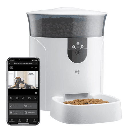 Geeni PetConnect Automatic Feeder with Camera - 7L