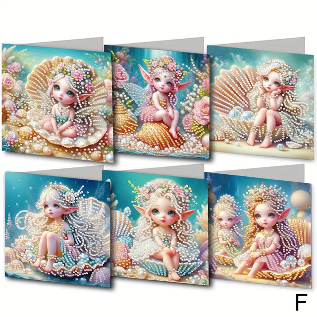 Up to 60 off PawCasa 6PCS Christmas Cards with Envelopes Greeting Card Making Kits For Adults Christmas Birthda Crafts