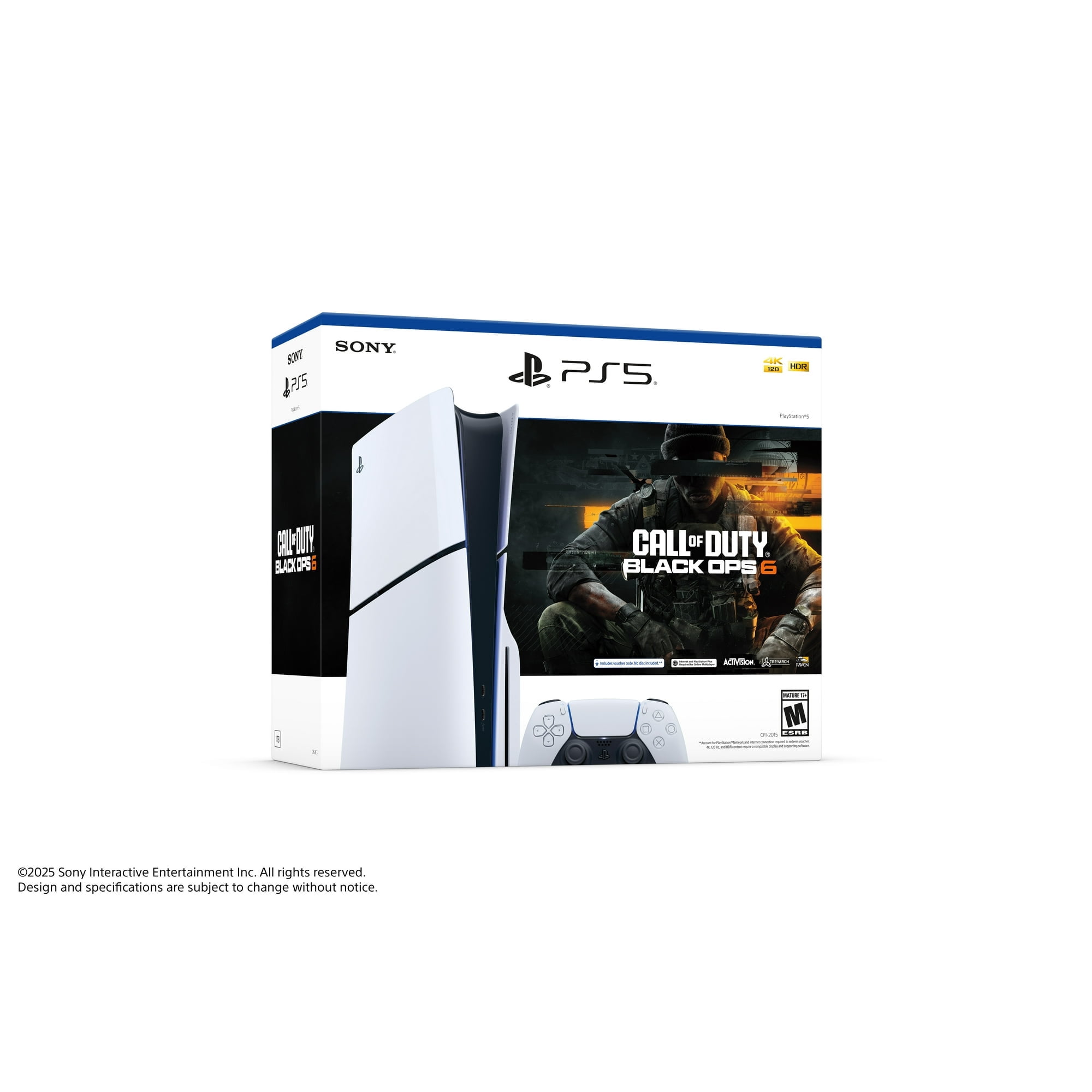 New TTrade PS_5 Slim Disc Edition + Call of Duty: Black Ops 6 – Sony PlayStation_5 Bundle with Game Included