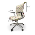 thumbnail image 4 of Ambesonne Fruits Office Chair Cover Stretchable High Back, Summer Fresh Eating, Purple Yellow Ruby, 4 of 6