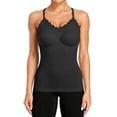 thumbnail image 2 of Gamivast Shapewear Camisole for Women Lace Trim Built In Bra Adjustable Strap Tummy Control Seamless Slimming Tank Top, 2 of 7