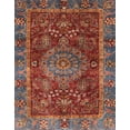 thumbnail image 1 of Ahgly Company Indoor Rectangle Abstract Dark Almond Brown Abstract Area Rugs, 2' x 3', 1 of 6