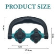 HandHeld Massage Roller Bar, Deep Tissue, Pain Relief, Portable, Green