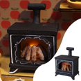 thumbnail image 3 of Chimenea de casa de muñecas Zulema Chimenea LED 1:12, 3 of 7