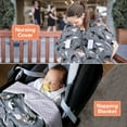 thumbnail image 6 of Car Seat Covers for Babies – Multi-use Breastfeeding Cover Carseat Canopy Cover, 6 of 6