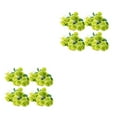 thumbnail image 2 of yingyy 1/2/3 4X Artificial Flower Faux Plant Home Decal Workmanship Multipurpose Long-lasting Exquisite Fake Flowers Wedding Decor Green 2PCS, 2 of 6
