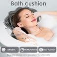 thumbnail image 3 of Polyester Bath Pillow Comfortable Breathable Bathtub Pillow Firm Adsorption Bath Cushion Stress Relief for Release Stress, 3 of 11