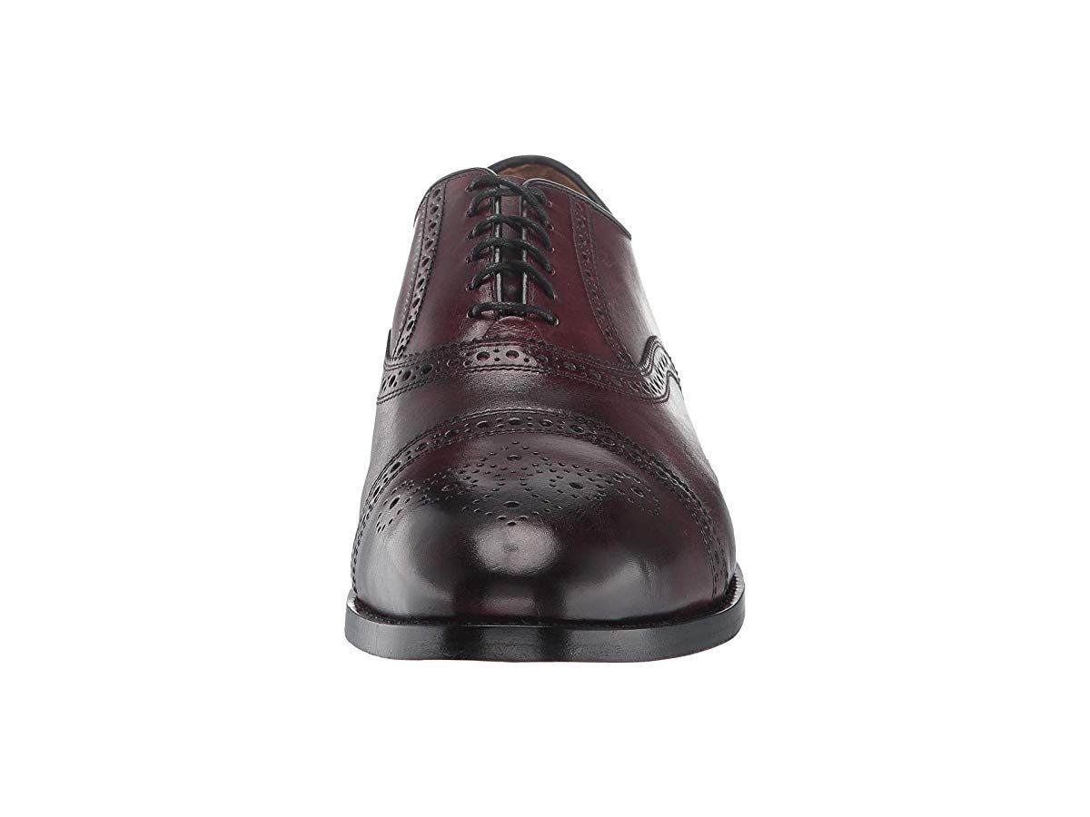 kneeland brogue cap toe oxford