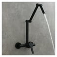 thumbnail image 3 of High Brass Pot Filler Tap Wall Mounted Kitchen Faucet Cold And Hot Water Folding Spout Black Chrome Nickel Mixer Taps ,Easy Opearte, 3 of 7
