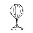 thumbnail image 1 of Desktop Ornament Holder Rack Wig Stand Storage Home Display Metal Decoration for Wigs Hats and Accessories Storage Solutions, 1 of 7