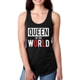 thumbnail image 1 of Queen Of The World  Racerback Tank Women -Image by Shutterstock, Female XX-Large, 1 of 4