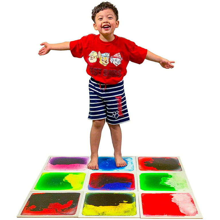 Sensory Floor Tiles for Kids | Sensory Mats for Autistic Children |  Interlocking Sensory Floor Rug | Multi-Sensory Exploration | Puzzle Sensory  Tiles
