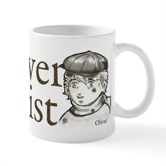 CafePress - Oliver Twist Mug - 11 oz Ceramic Mug - Novelty Coffee Tea Cup