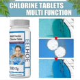 thumbnail image 4 of Of Swimming Pool Effervescent Chlorine Tablets Water Cleaning Algae Remover Cleaning Water Effervescent Tablets In, 4 of 5
