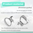 thumbnail image 4 of YISITIAN Interior Door Handle Front or Rear Left Driver Side Door Handle Compatible with 2006 2007 2008 2009 2010 2011 Chevy HHR, Replaces# 88529 19299614 CJ919-13302, 4 of 7