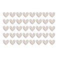 thumbnail image 1 of 40 parches de corazón de diamantes de imitación para manualidades, hermosos parches para coser para reparar y decorar ropa., 1 of 14