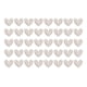 thumbnail image 1 of 40 Uds. Parches de corazón de diamantes de imitación DIY artesanía hermosa coser parches para reparar ropa decorar, 1 of 5