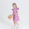 thumbnail image 4 of LOVZFMLL Robe d'Été Sans Manches à Bretelles pour Tout-Petites Filles, Imprimé Graphique, Vêtements pour Enfants, 4 of 8