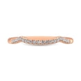 thumbnail image 3 of 14K Rose Gold 1/20 Ctw Diamond Wedding Band, 3 of 4