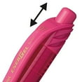 thumbnail image 4 of Pentel EnerGel-X Retractable Liquid Gel Pen (0.7mm) Metal Tip, Pink Ink, Box of 12 (BL107-P), 4 of 6
