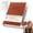 C, variant on 2027 Business Style Leather Daily Monthly Planner, Thick Ink-Proof Pages with Ribbon Bookmark & Planning Stickers for Office Staff Business Meeting Schedule Management,A