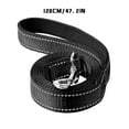 thumbnail image 3 of 2 Pcs Heavy Duty Leash 47.2 Inch for Medium and Large Dogs, Double Sided Reflective Nylon Leash with Padded Handle, Black Dog Walking Leash for Outdoor Training, Pet Leashes, 3 of 7
