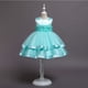 thumbnail image 5 of Vestido infantil para niñas Vestido de noche de cumpleaños Vestido de princesa para niñas Vestido de actuación de presentadora de baile de piano, 5 of 6