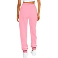 thumbnail image 5 of BRDFRL Women's Sweatpants Petite Length Pockets Pants Casual Workout Athletic Joggers Drawstring Waist Sweat Pants Pink 2XL, 5 of 5