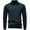Navy, variant on Wutalume Men's Stand Collar Cotton Half Zip Knitted Sweater, Soft and Breathable, Perfect for Casual and Semi-Formal Occasions,Army Green L