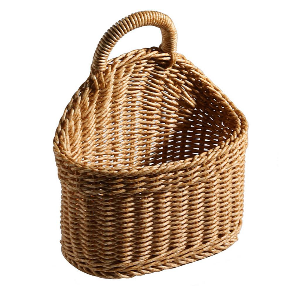 High Quality Seagrass Wicker flower Basket Handmade Woven Hanging Basket 