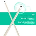 thumbnail image 3 of Wakefa Billiard Pool Cue Stick: 58 inch Pool Sticks Set of 4, 13mm Tip Pool Cues Billiard Cue Sticks Maple Wood Pool Table Sticks for Professional Billiard Players 18 19 20 21 oz, 3 of 8