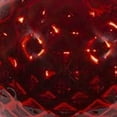 thumbnail image 4 of Echo Valley Glass Gazing Globe for Yard and Garden Decoration,  Red Diamond Embossed, 10", 4 of 4
