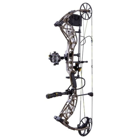 Bear Archery The Hunting Public Adapt2+ RTH RH60 Compound Bow Mossy Oak Bottomland 320 FPS 24-31 Draw 45-60 lbs KillerWave Dampeners (AV57A120B6R)
