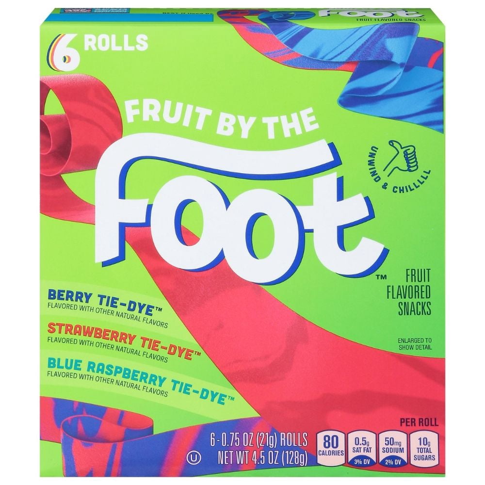Betty Crocker Fruit By The Foot Berry Fruit Snacks 18 ct & Betty Crocker Fruit By The Foot Fruit Snacks 6 ct