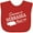 Red, variant on Inktastic Someone in Nebraska Loves Me Boys or Girls Baby Bib