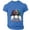 A009-Royal Blue, variant on Halloween Costumes for Men Halloween Shirts Plus Size Short Sleeve Ghost Funny Graphic Print Halloween Tee Tops