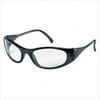 Crews F2110 FROSTBITE2 BLACK FRAMECLEAR LENS SAFETY GLS